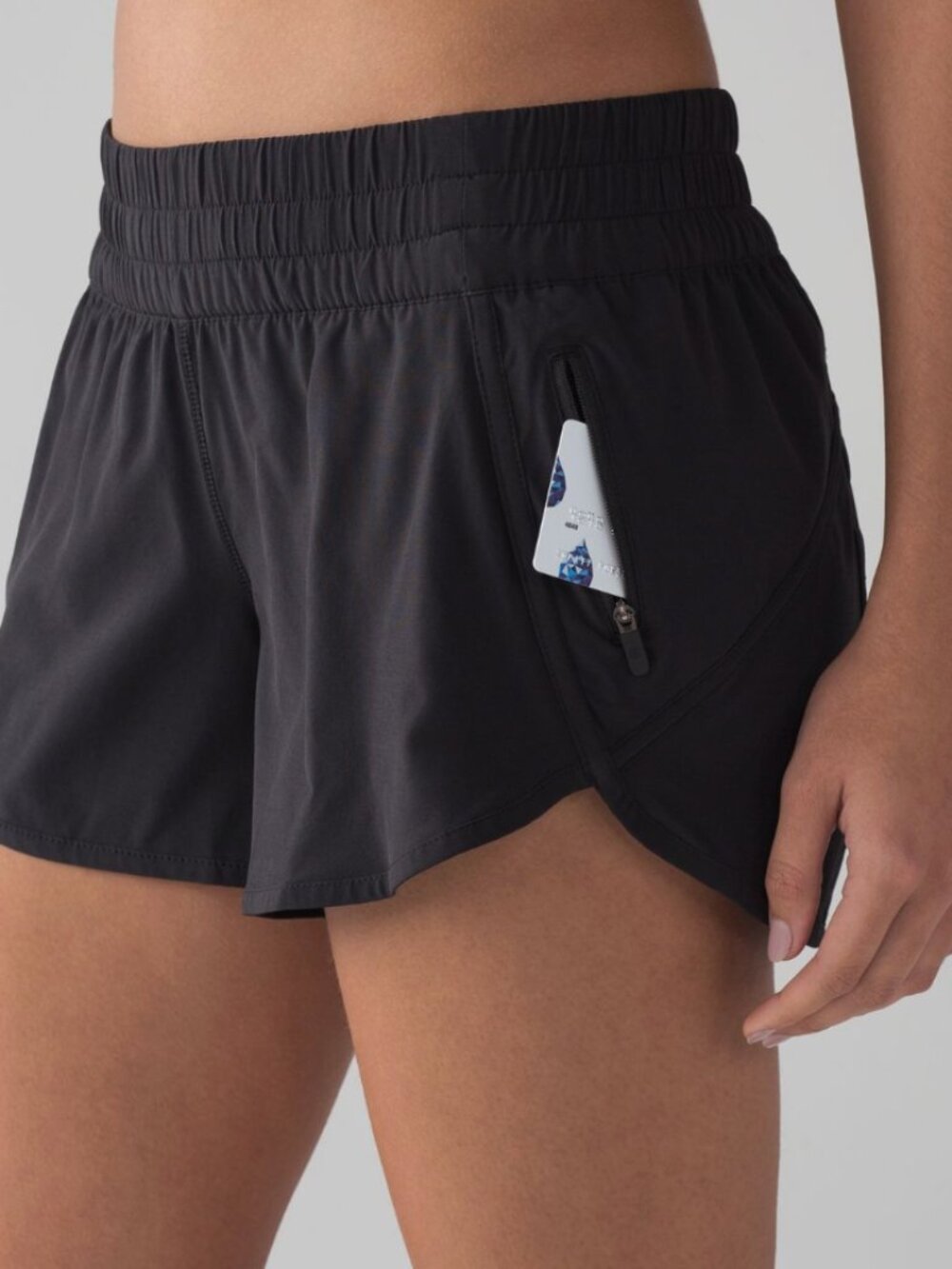 Lululemon Tracker Short 4" W7AA6S Black - Size 4